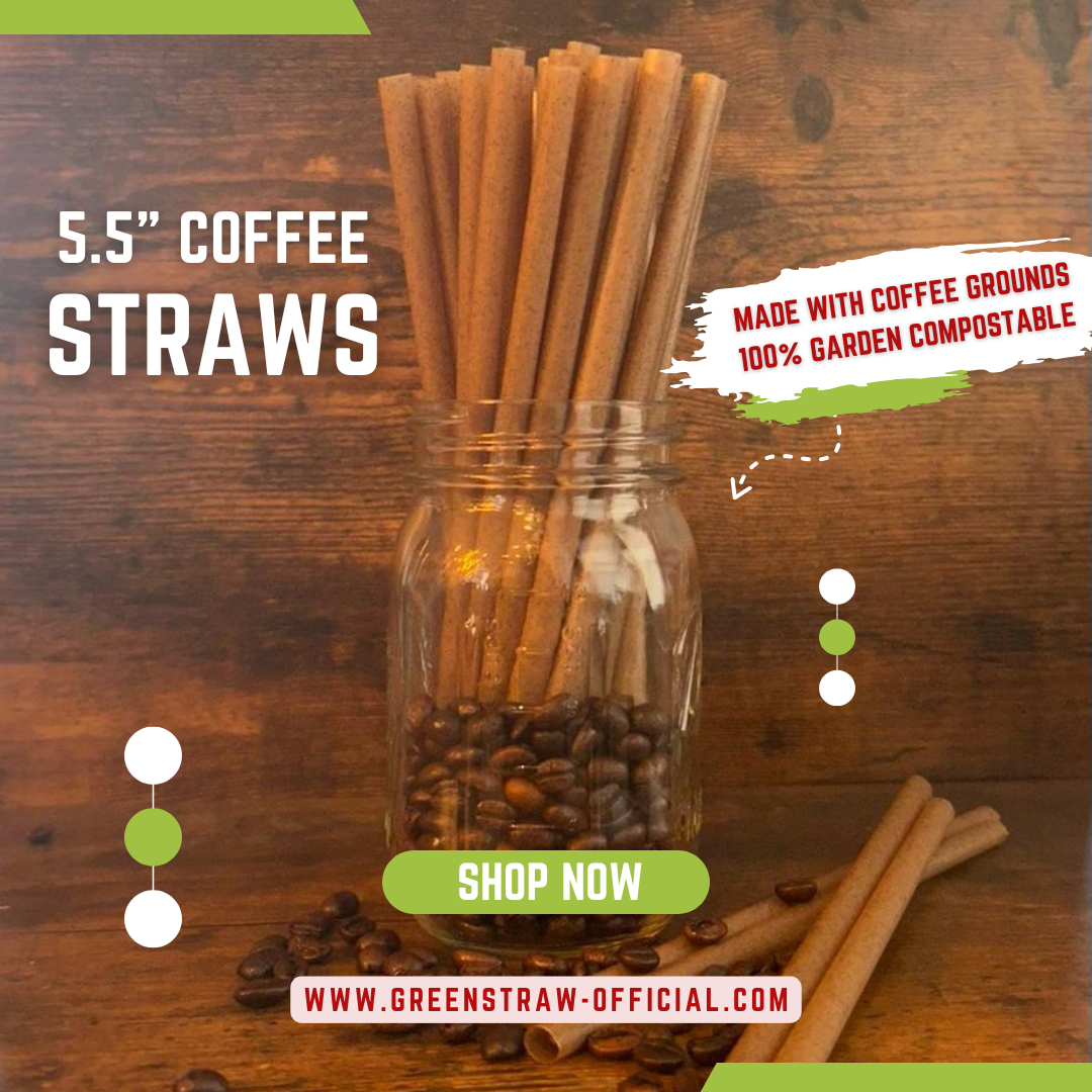 00198715886566 - GreenStraw-Official Coffee Straws – 5.5 inch Bulk pack of 7000